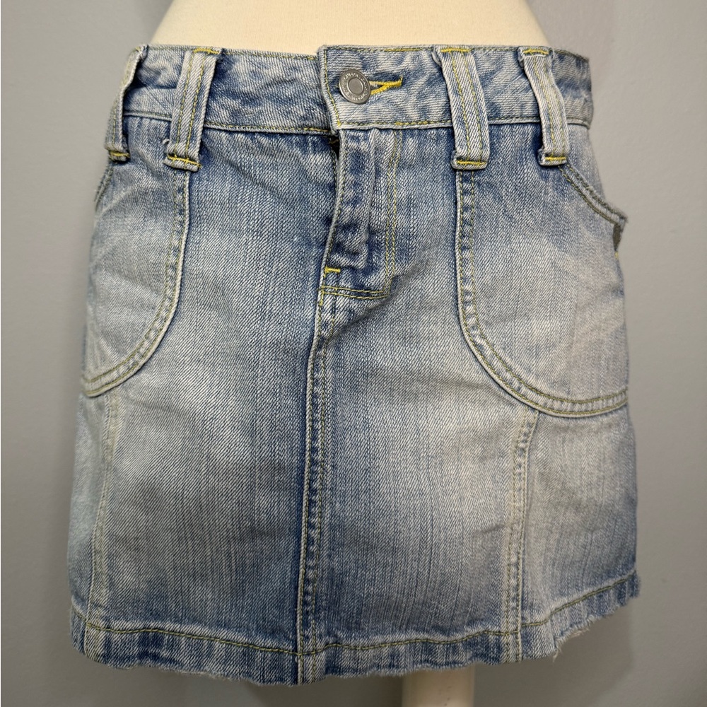 VTG Victoria’s Secret London Jean Denim Mini Skirt